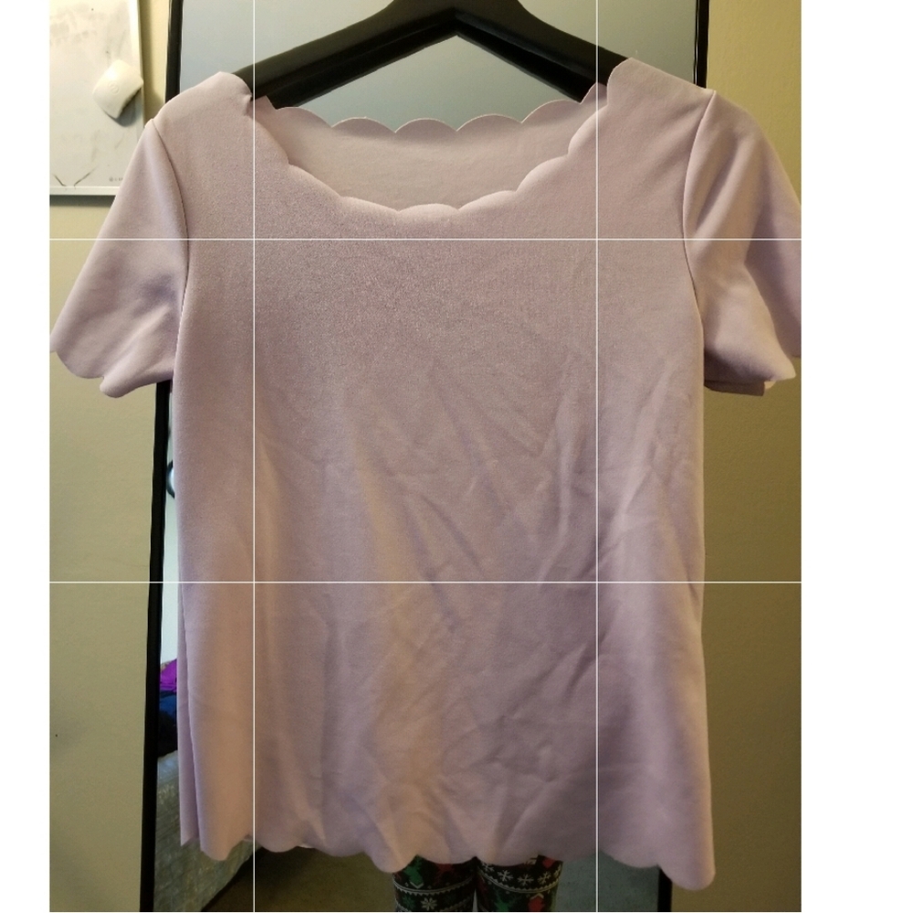 Petal Neckline Top